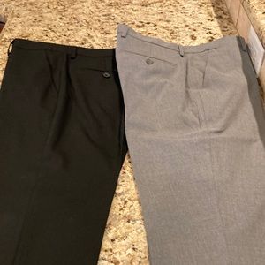 Express Slacks.  2 pairs 28 W 30 L slim.  Perfect condition.  Never worn by son